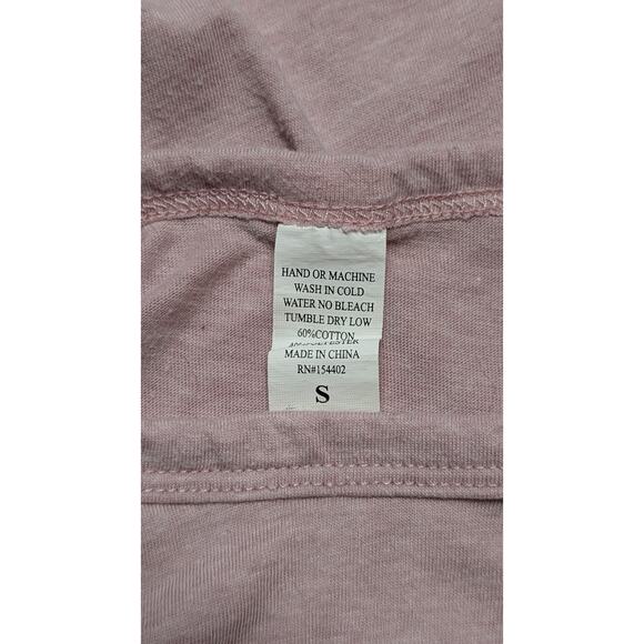 It's Easy Being Green T-Shirt Floral Graphic Tee Top Small - Picture 4 of 4